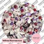 Slow falling paper Confetti - Wine Romance