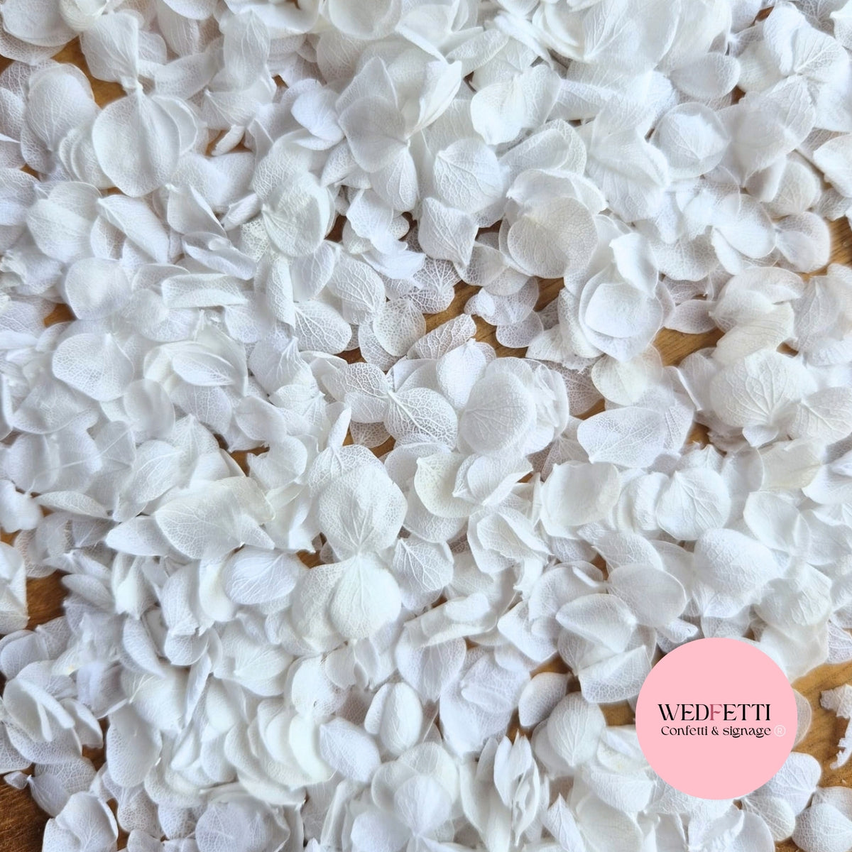 Snow Petal Confetti® - Snow Petals - White