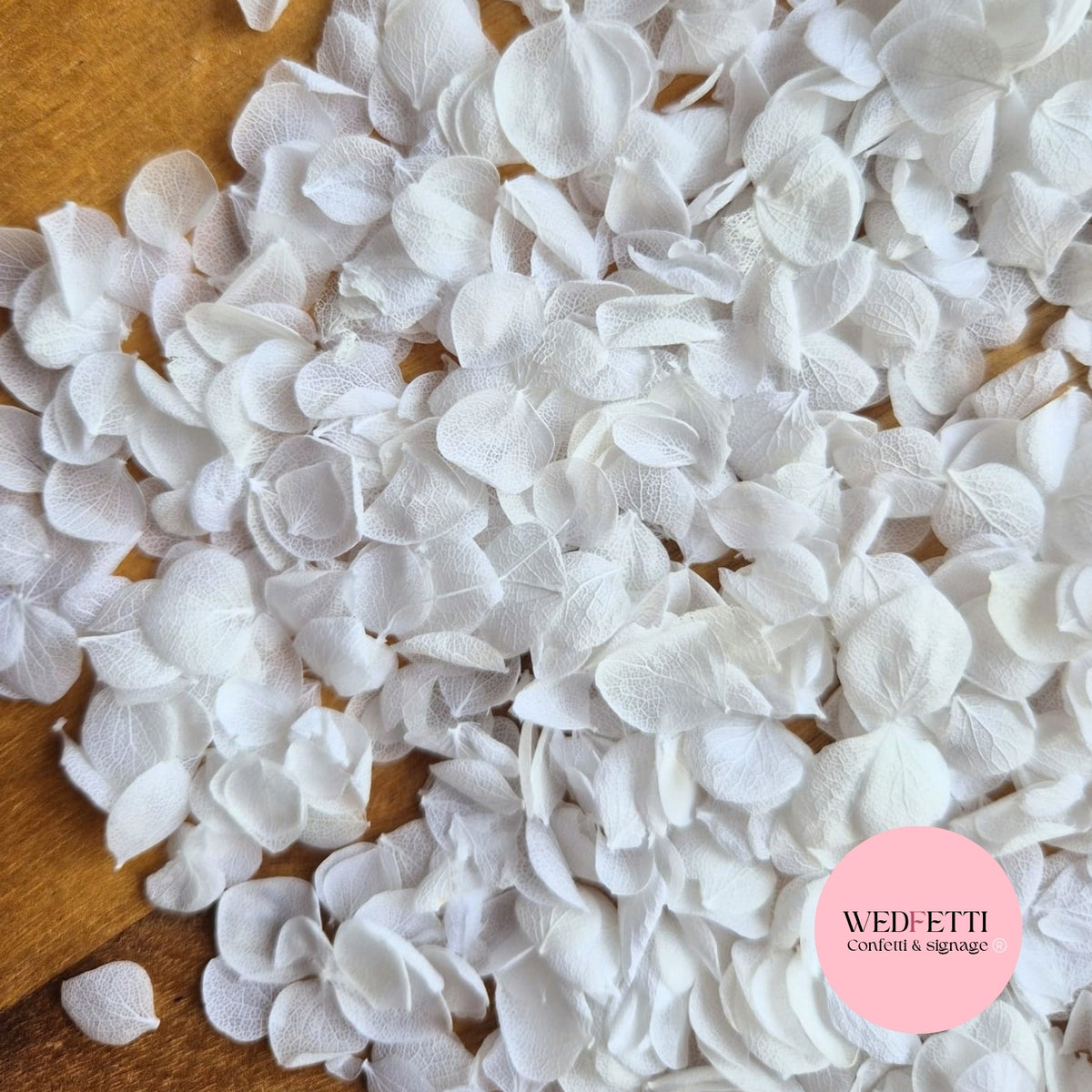Snow Petal Confetti® - Snow Petals - White