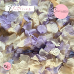 Petal Confetti hydrangea - Soft Purple White