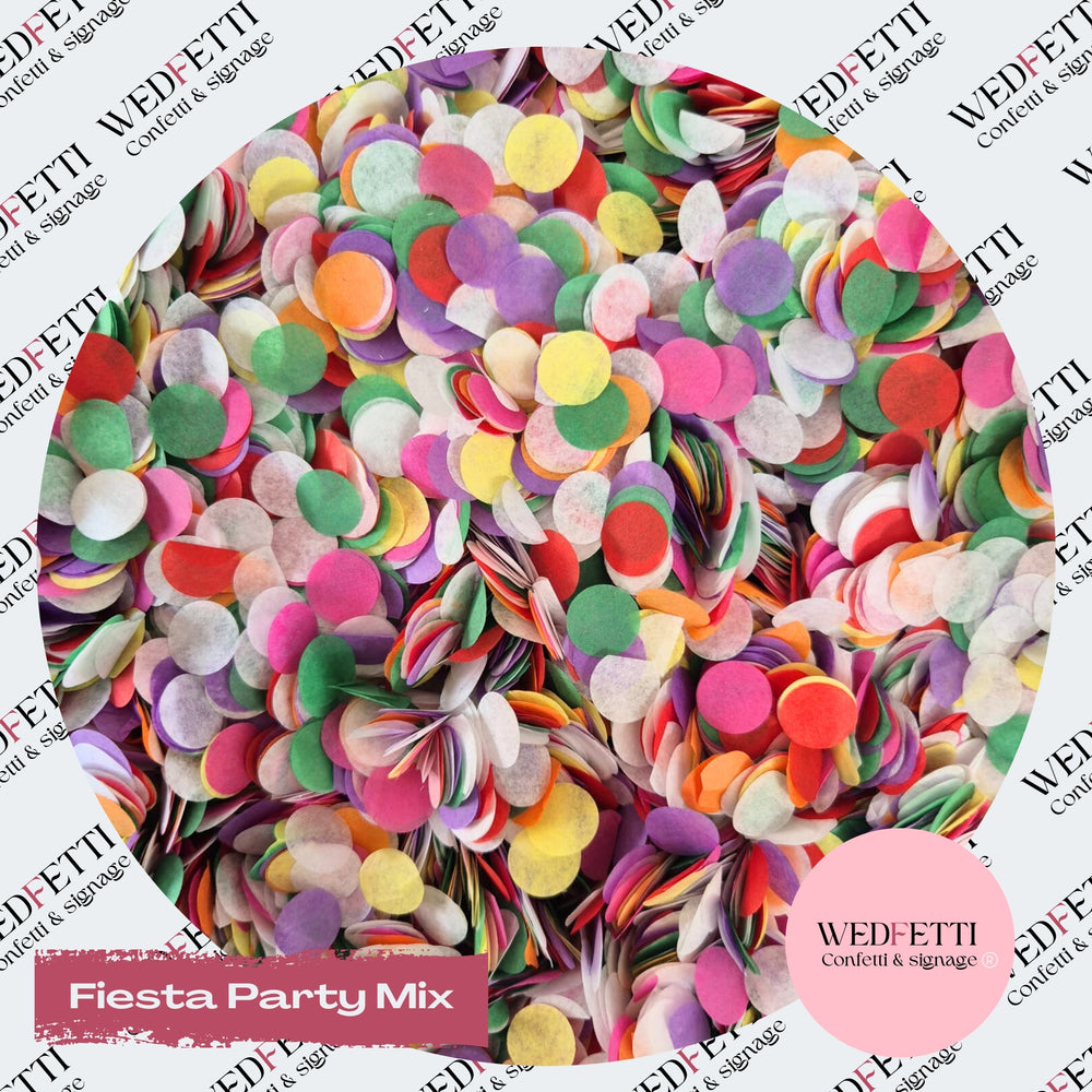 Slow falling paper Confetti - Fiesta Party Mix