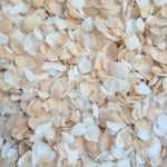 Snow Petal Confetti® - Nude Blush White
