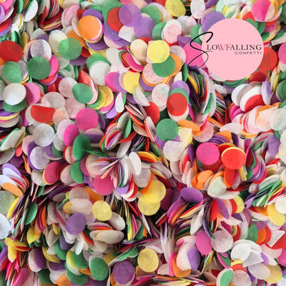Slow falling paper Confetti - Fiesta Party Mix