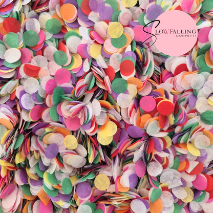 Slow falling paper Confetti - Fiesta Party Mix