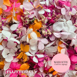 FlutterFly® Petal Confetti - Fruit Salad Blush + Purple Globosa