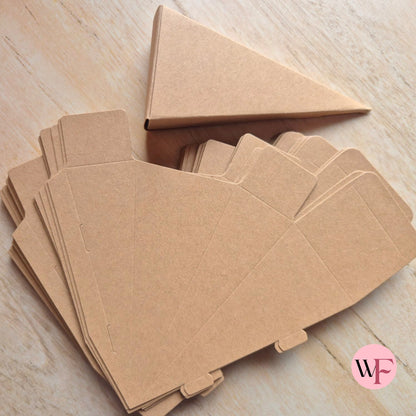 DIY closed Petal/Paper confetti cones (Large)