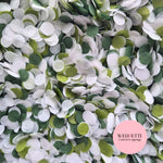 Slow falling paper Confetti - Forest Sage