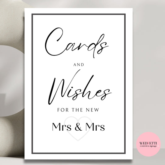 White stone collection - Cards & Wishes (Mrs & Mrs)