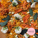 Petals - Orange Lily Eucalyptus Mix