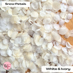 Snow Petal Confetti® - Snow Petals - White & Ivory
