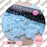 Gender reveal Biodegradable Confetti Cannon - Blue