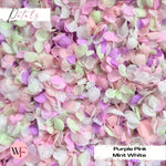 Snow Petal Confetti® - Purple Pink Mint White