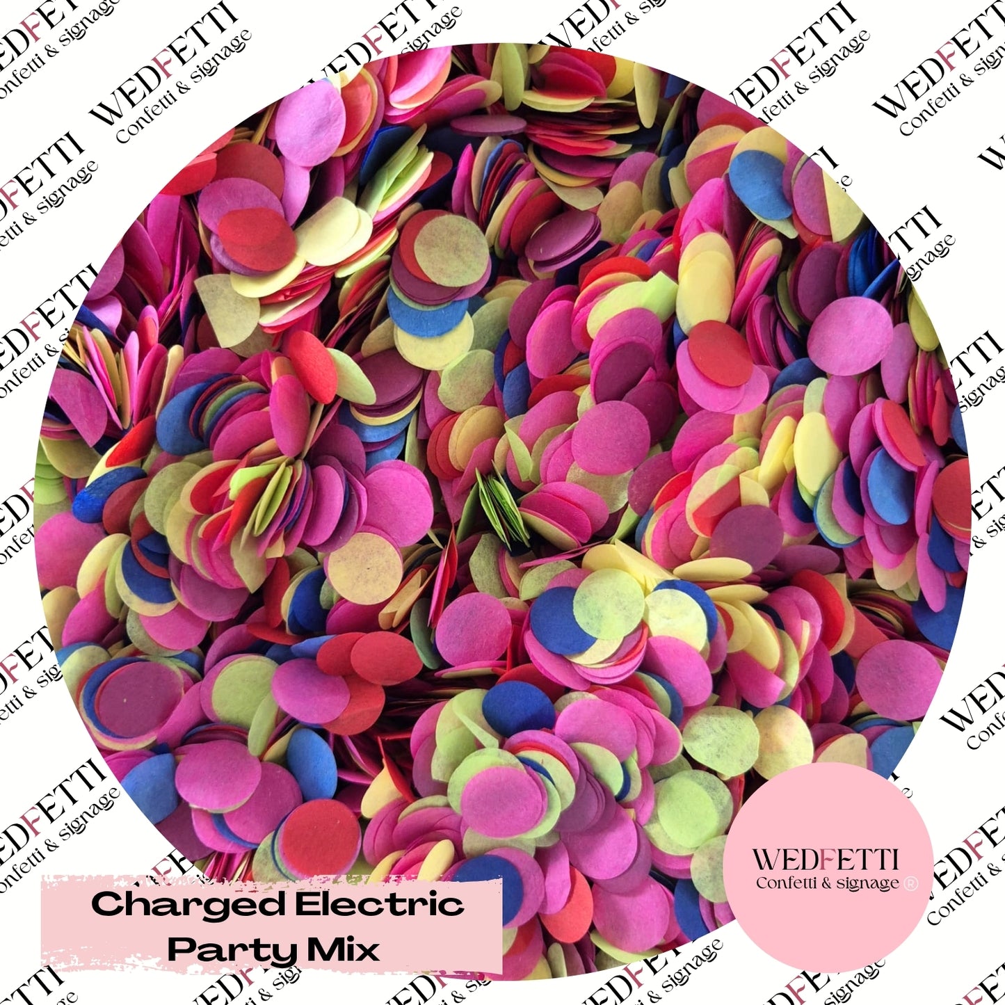 Slow falling paper Confetti - Charged Electric party mix