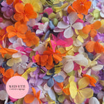 FlutterFly® Petal Confetti - Yellow Orange Bright Multi Mix