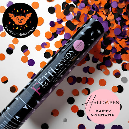 Halloween party Confetti Cannons - Biodegradable