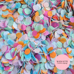 Slow falling paper Confetti - Frozen Fruit