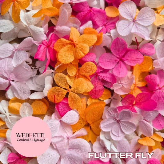 FlutterFly® Petal Confetti - Fruit Salad Blush