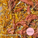 Petals - Lily & Orange Chrysanthemum
