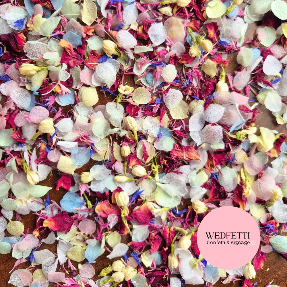 Snow Petal Confetti® - Snow Petals - Light pastels, Rose, Jasmine, 3 shade CF