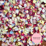 Snow Petal Confetti® - Snow Petals - Light pastels, Rose, Jasmine, 3 shade CF