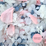 FlutterFly® + Premium pink Rose petal Mix