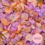 Petal Confetti hydrangea - Light Purple Peach