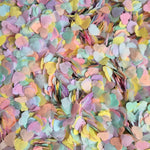 Paper Confetti hearts 1.5cm - Pastel Party Mix