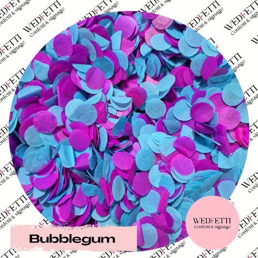 Slow falling paper Confetti - Bubblegum