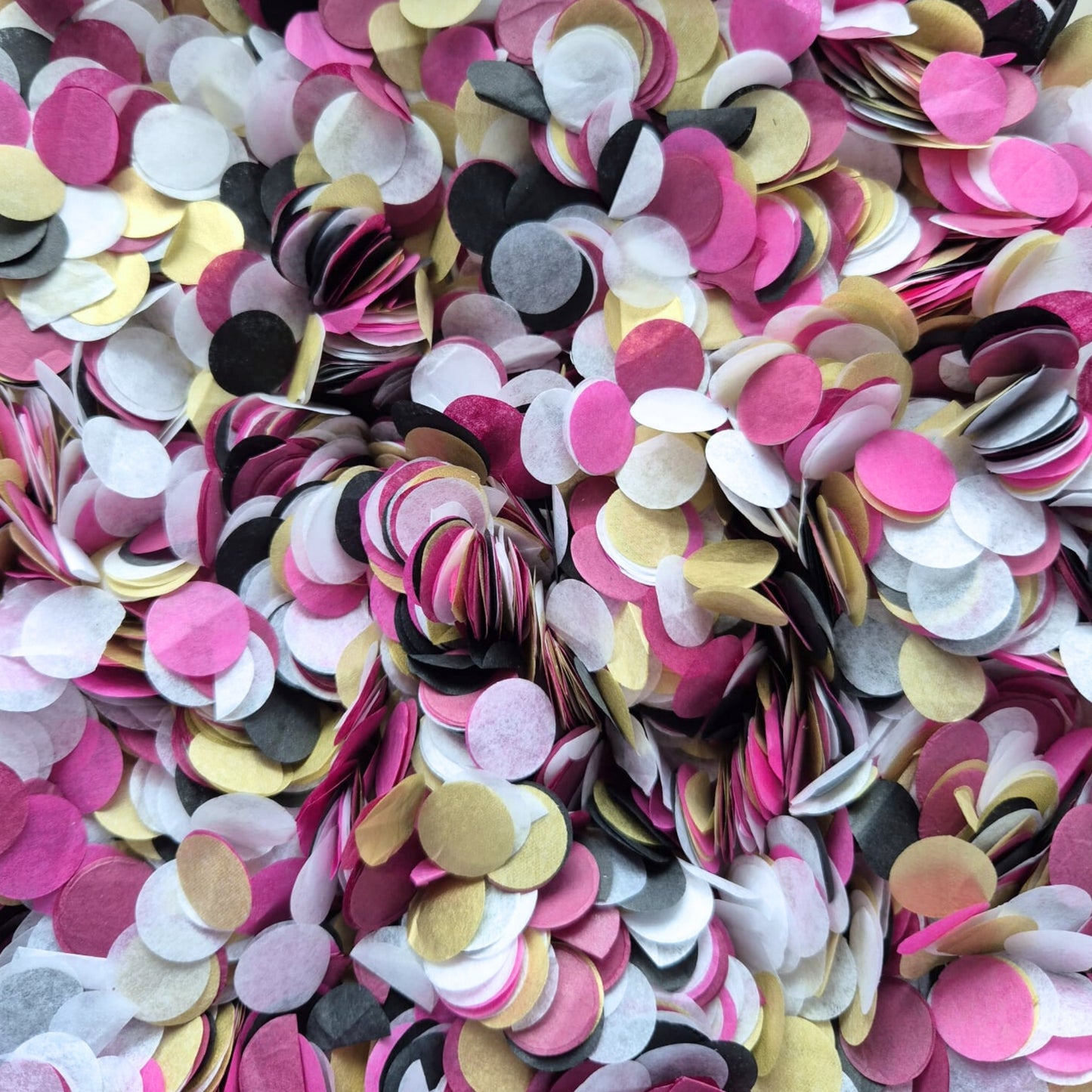 Slow falling paper Confetti - Rock Fuschia