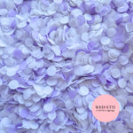 Slow falling paper Confetti - Violet White