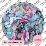 Slow falling paper Confetti - Frozen Fuschia
