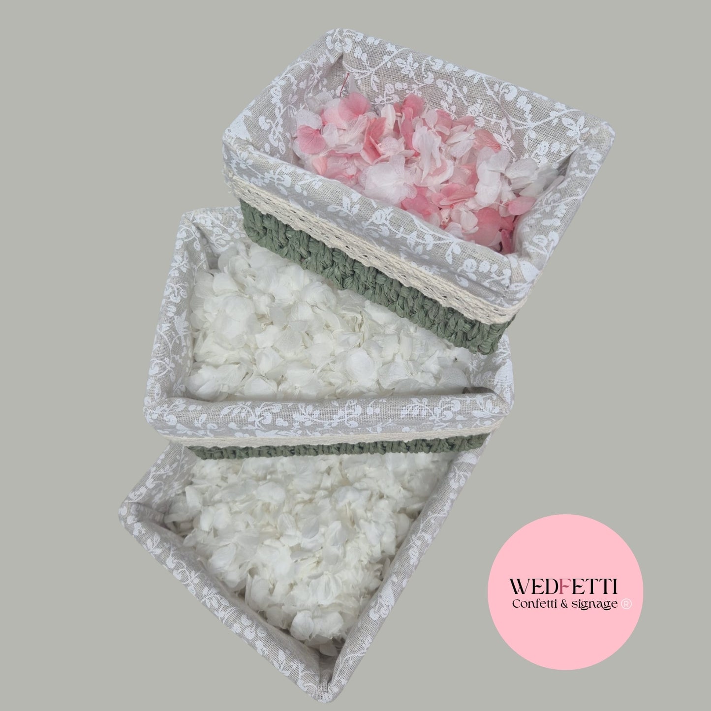 Confetti Petal Baskets