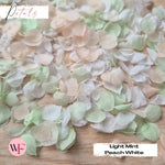 Snow Petal Confetti® - Light Mint Peach White