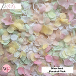Snow Petal Confetti® - Sherbet Pastel Pink