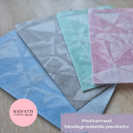 Biodegradable Confetti packets - Colour patterned