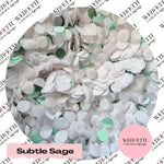 Slow falling paper Confetti - Subtle Sage