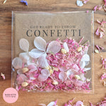 Ready to go Petal Confetti packs - Fully Compostable Packaging