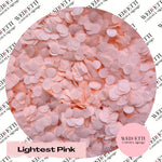 Slow falling paper Confetti - Lightest Pink