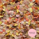 Slow falling paper Confetti - BBBB Peach Tea
