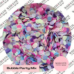 Slow falling paper Confetti - Bubble Party Mix
