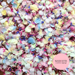 Snow Petal Confetti® - Snow Petals - Light pastels and 3 shade cornflower