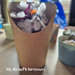 Confetti Cups 10 pack - Medium - Large serving size (empty)