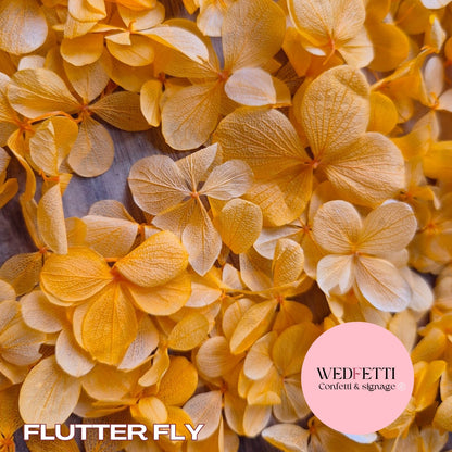 FlutterFly® Petal Confetti - Light Orange