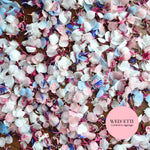 Snow Petal Confetti® - Snow Petals - Classic Pastel & Burgundy Blue pink CF