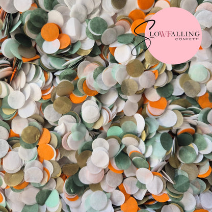 Slow falling paper Confetti - October Sage