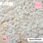 Snow Petal Confetti® - Snow Petals - White