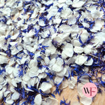 Natural Cornflower & Snow Petal® mix
