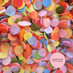 Circles Large 2.5cm Biodegradable - Modern Party Mix