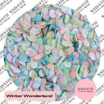 Slow falling paper Confetti - Winter Wonderland