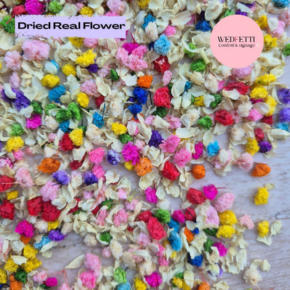 Rainbow Buds® & Jasmine petals Confetti mix
